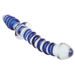 Chic Females Twisted Love Glass Dildo