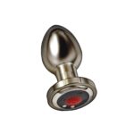Ass-Sation Vibrating Metal Anal Plug with Remote Control