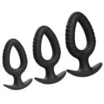 Pop Plugs 3 Piece Hollow Silicone Trainer Set