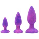 Chic Females Groovy Booty Silicone Anal Plug Set